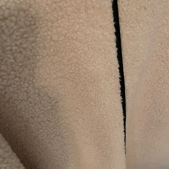 Cream Toggle Women's Coat - Picture 4 of 4